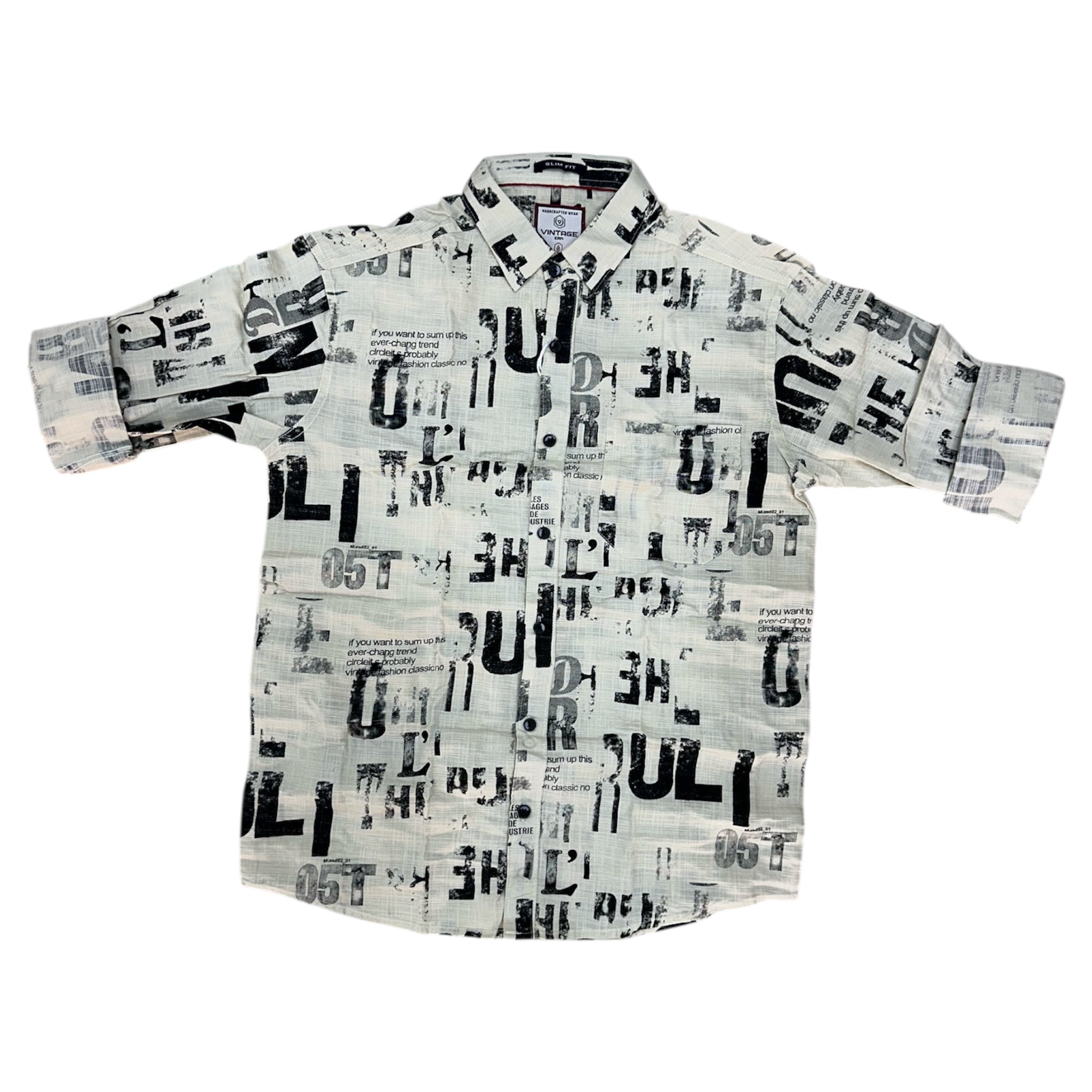 Men’s Printed Casual Shirt