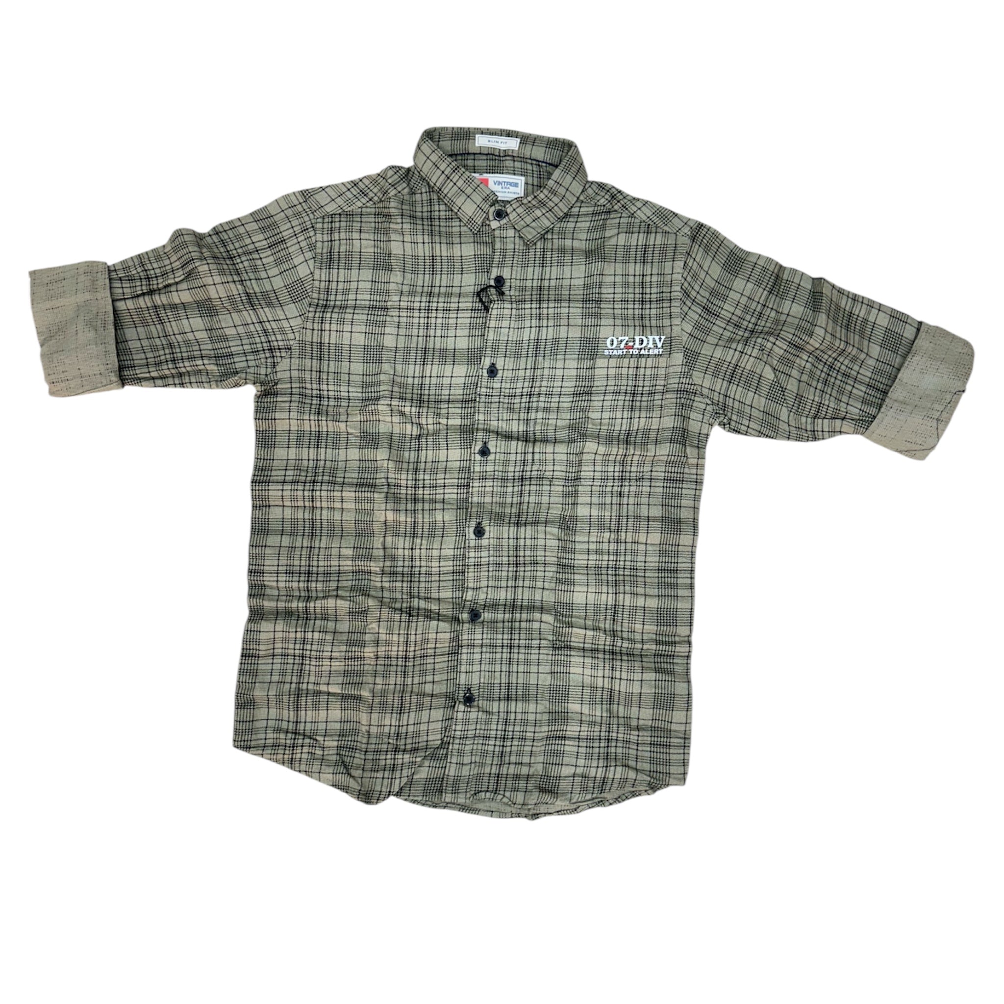 Men’s Check Casual Shirt