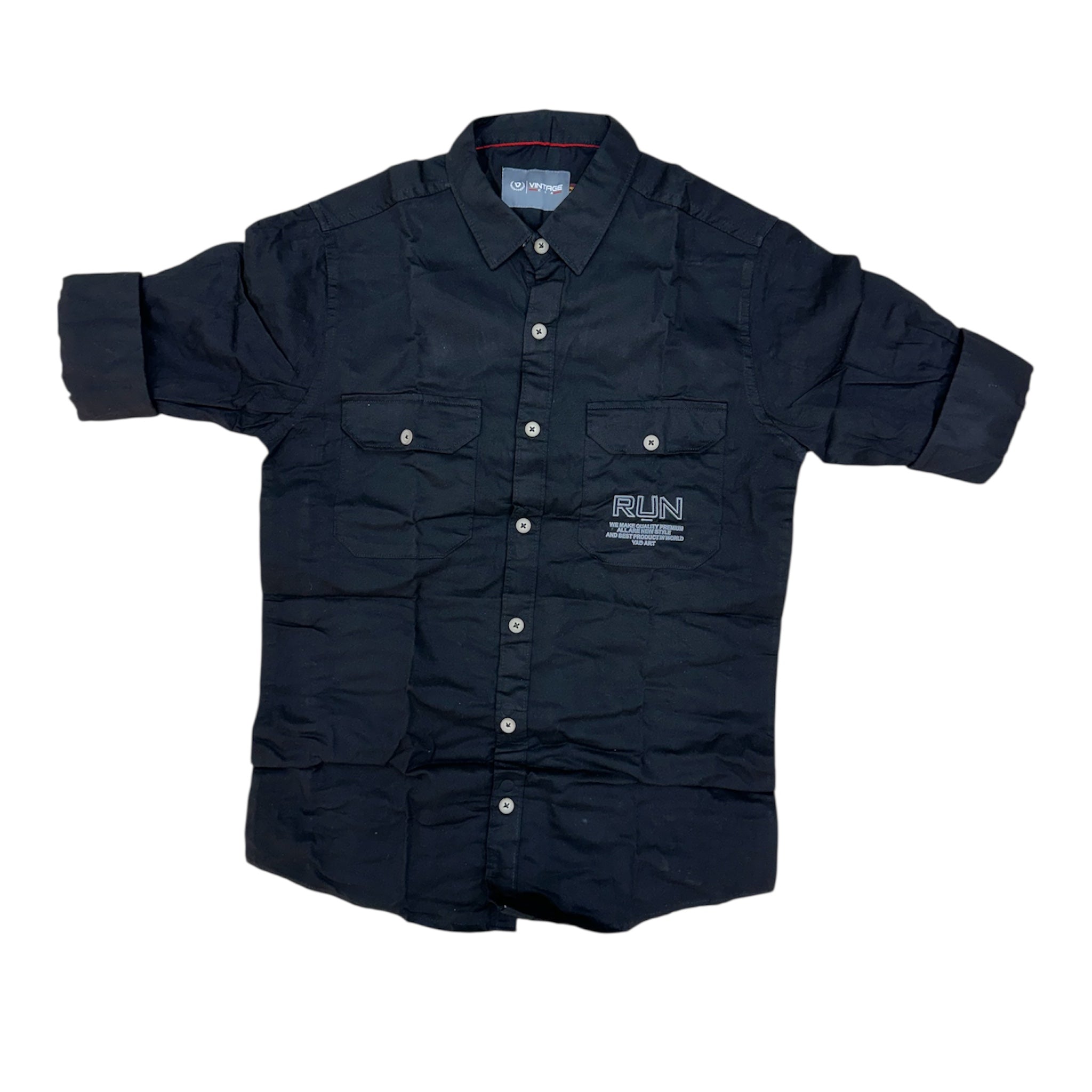 Men’s Double Pocket Cargo Shirt