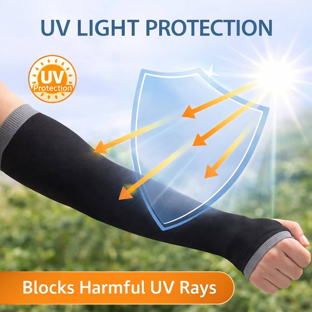 Pro-Rider Cooling Arm Sleeves for Men