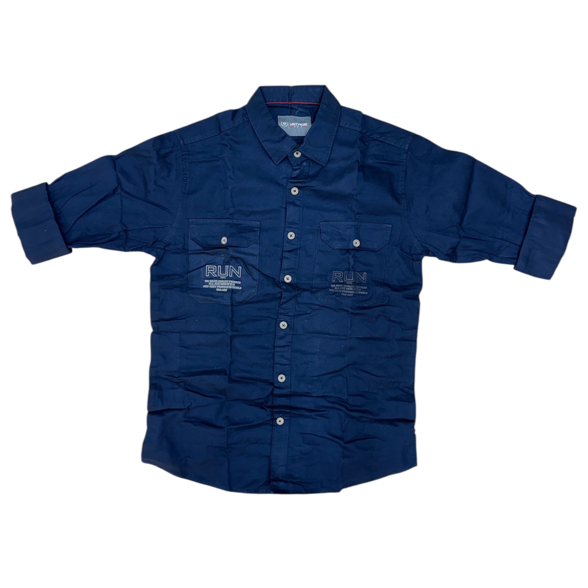 Men’s Double Pocket Cargo Shirt