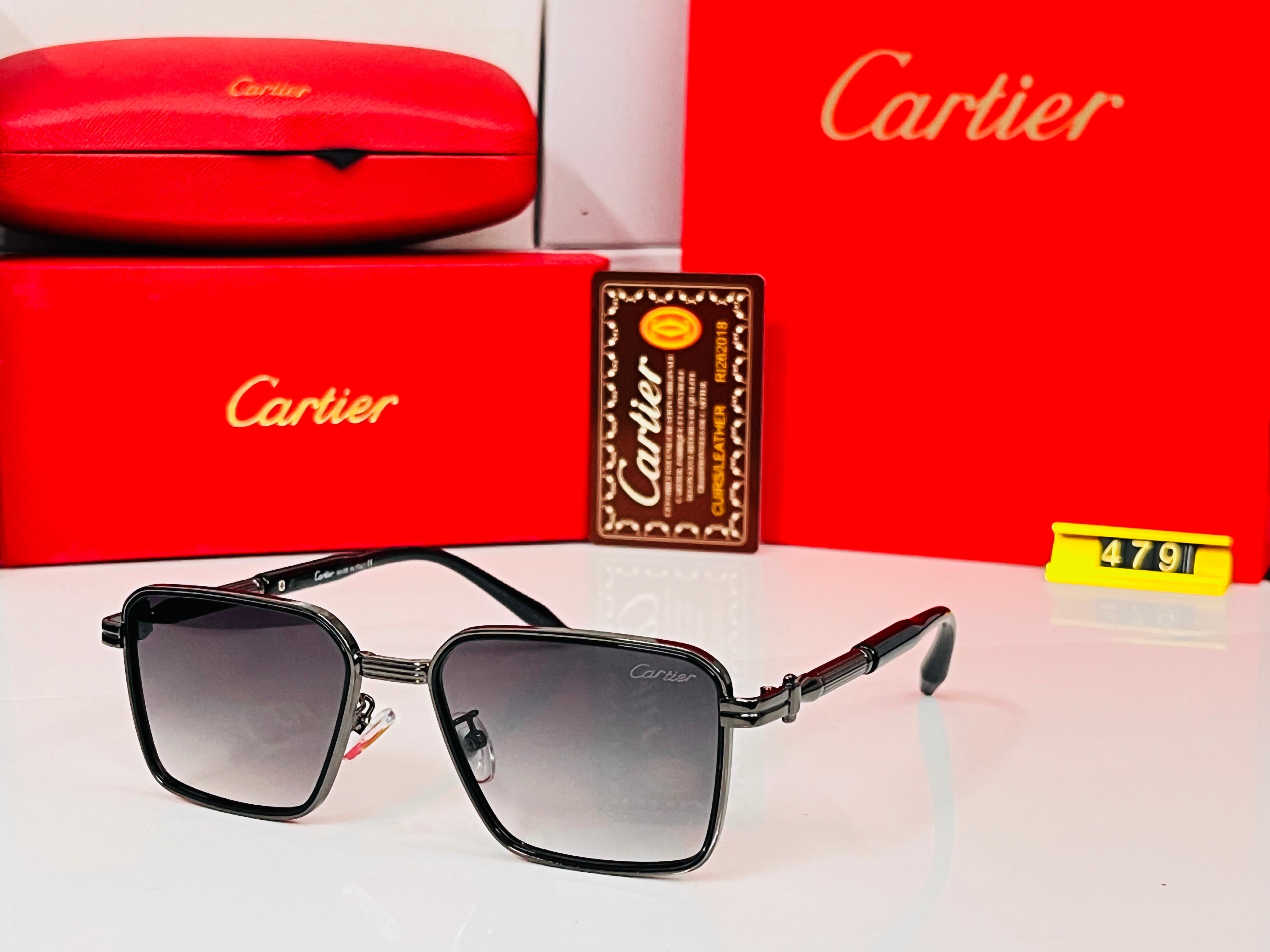 CARTIER METAL SUNGLASSES