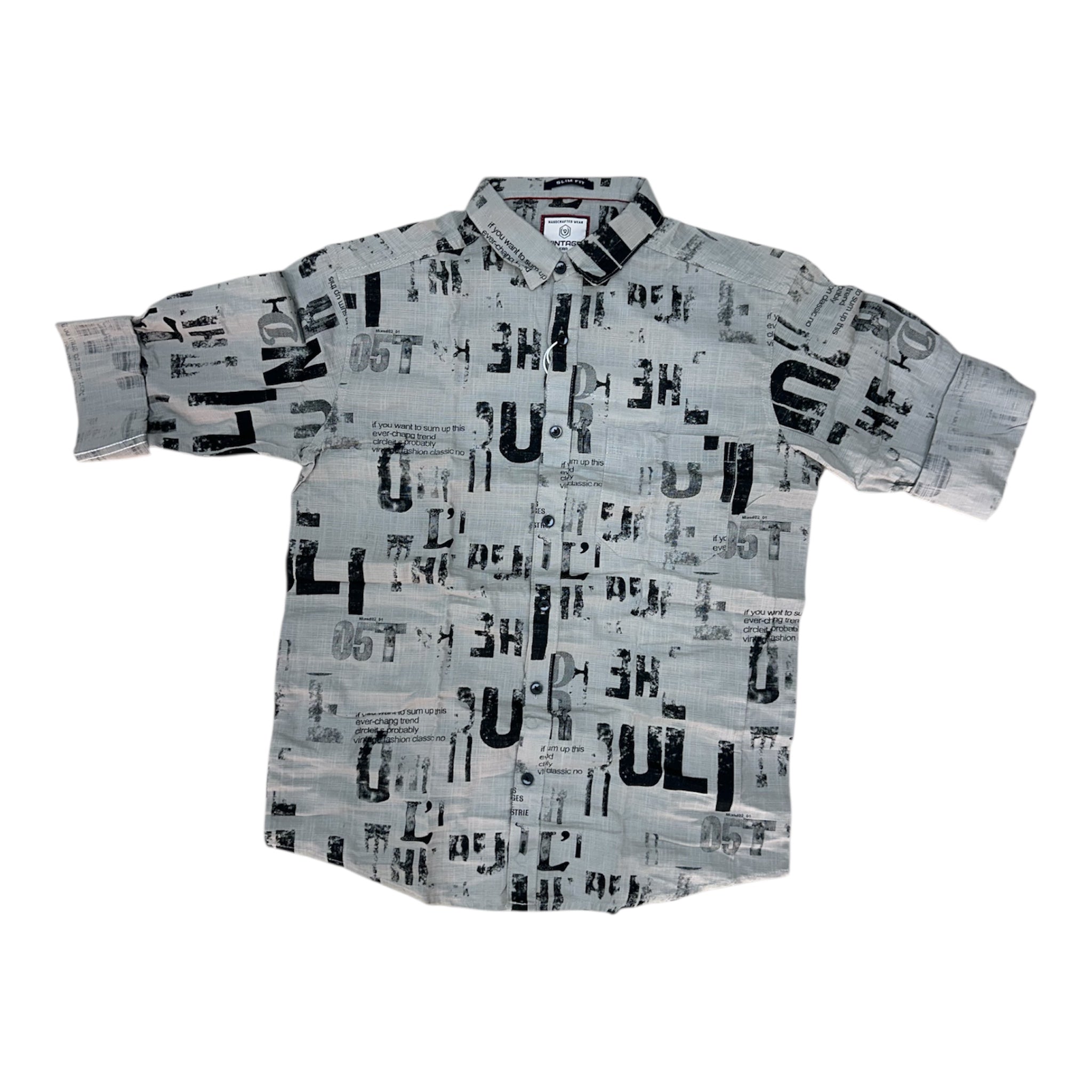 Men’s Printed Casual Shirt
